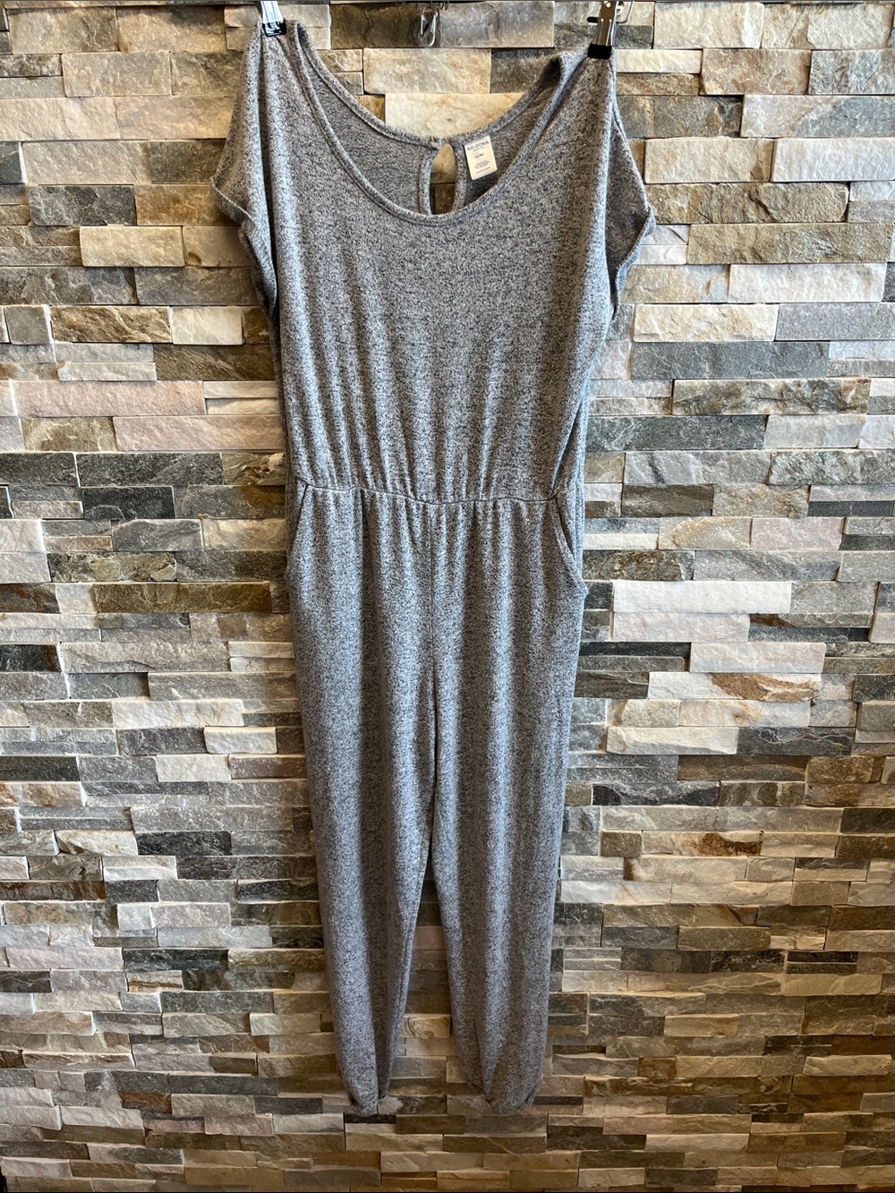 Arizona Jean Company Kids Gray One-Piece Romper